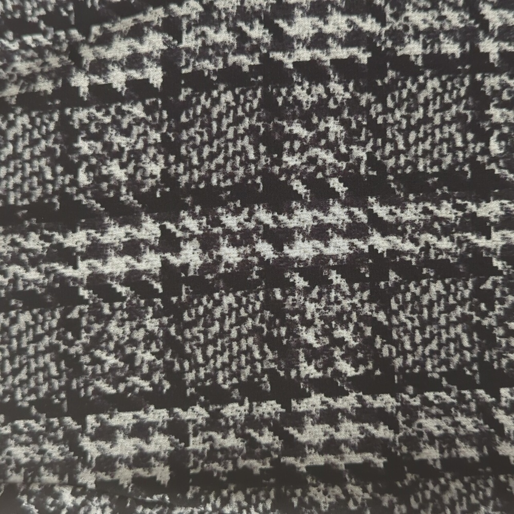 Michael Michael Kors Houndstooth Key Hole Opening Long Sleeve Dress SMALL - Picture 4 of 16
